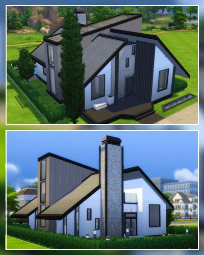 The Sims 4 modern house
