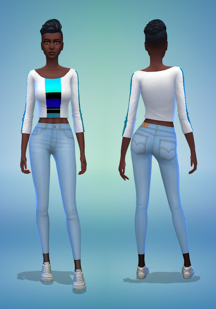 The sims 4 cc skinny jeans