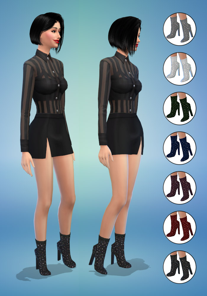 The sims 4 cc booties
