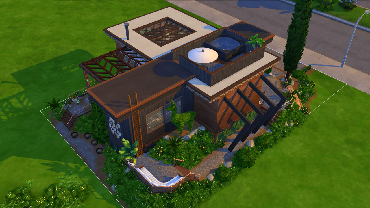 The Sims 4 Modern Midcentry House