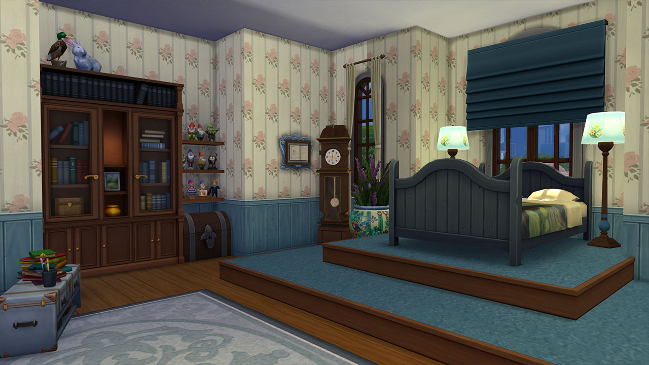The Sims 4 The Waldo Manor Bedroom