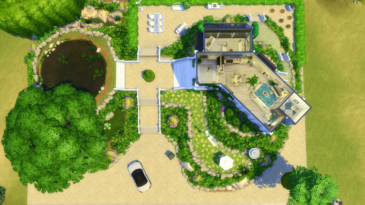 The Sims 4 Tiny Dream House Plan CokiCreative