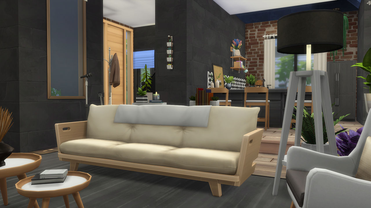 The sims 4 Contempo Couples Home livingroom