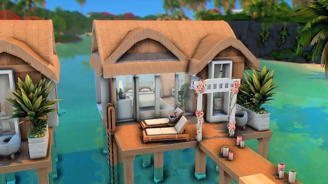 The Sims 4 Maledives Resort The Hotel Room