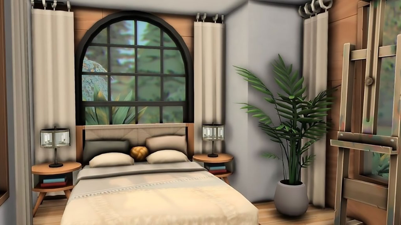 The Sims 4 Container House Bedroom
