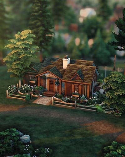 The Sims 4 Tiny Werewolf Starter Home